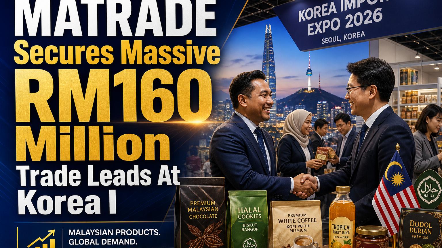 MATRADE Secures RM160M Trade Leads at Korea Import Expo 2026