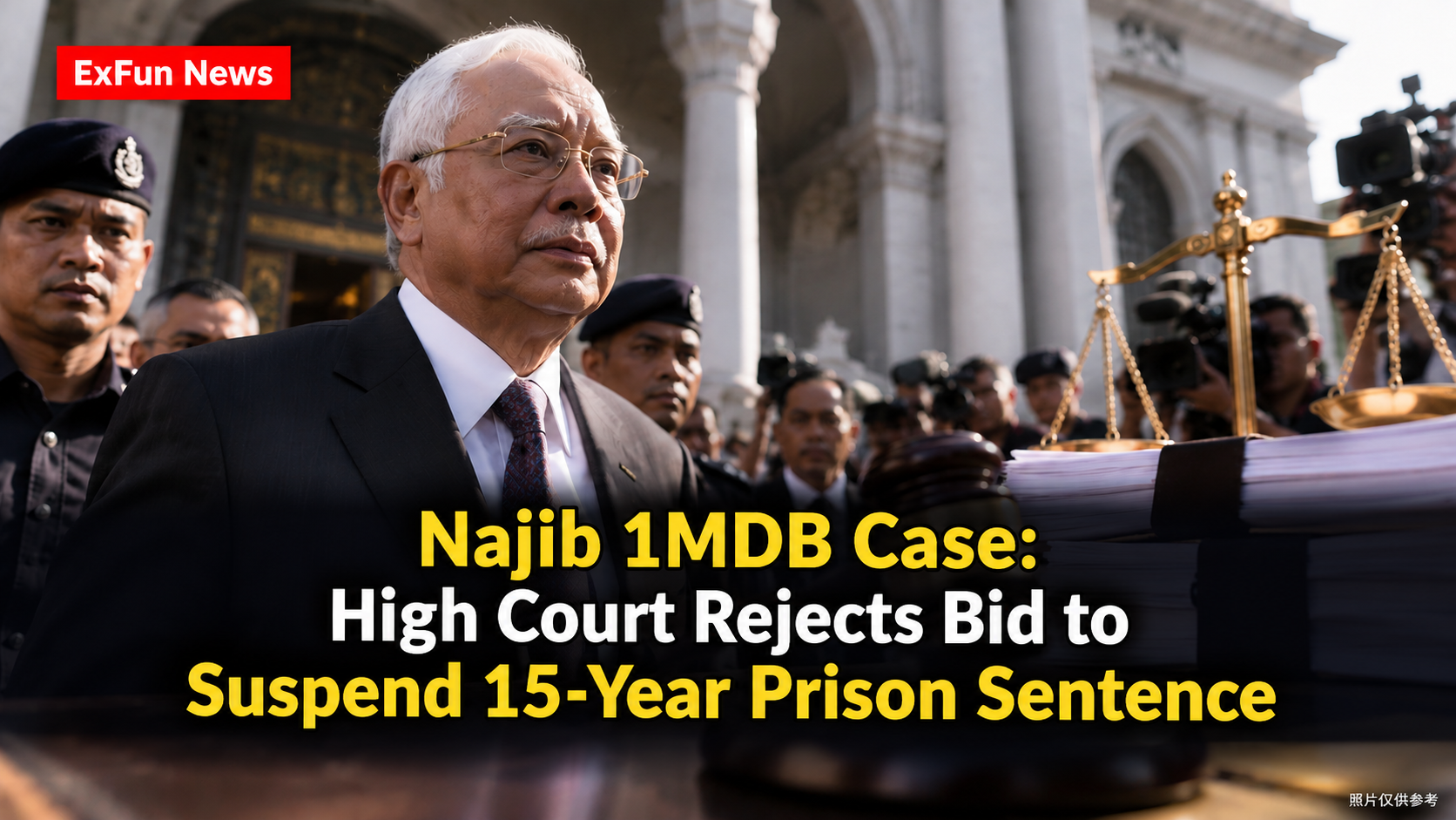Najib 1MDB Case: 15-Year Sentence Stay Rejected | 2026