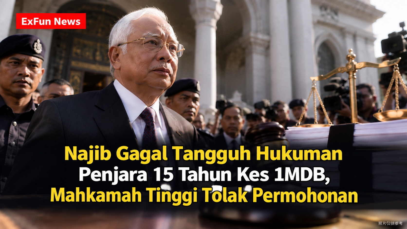 Najib 1MDB: Permohonan Tangguh Hukuman Ditolak | 2026