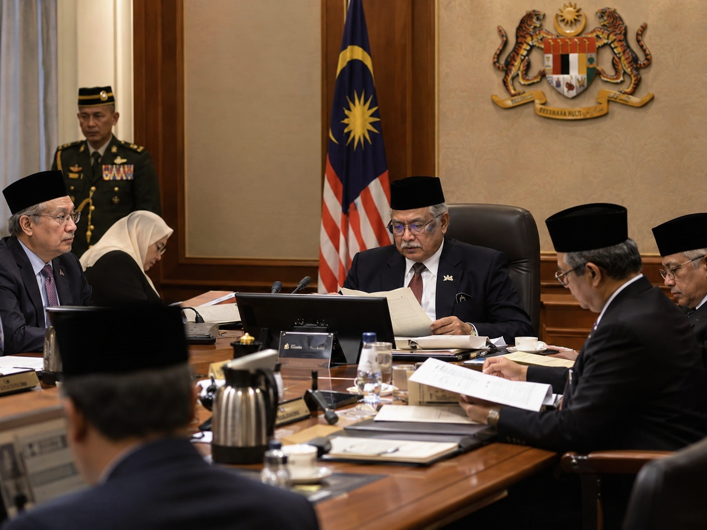 Najib house arrest