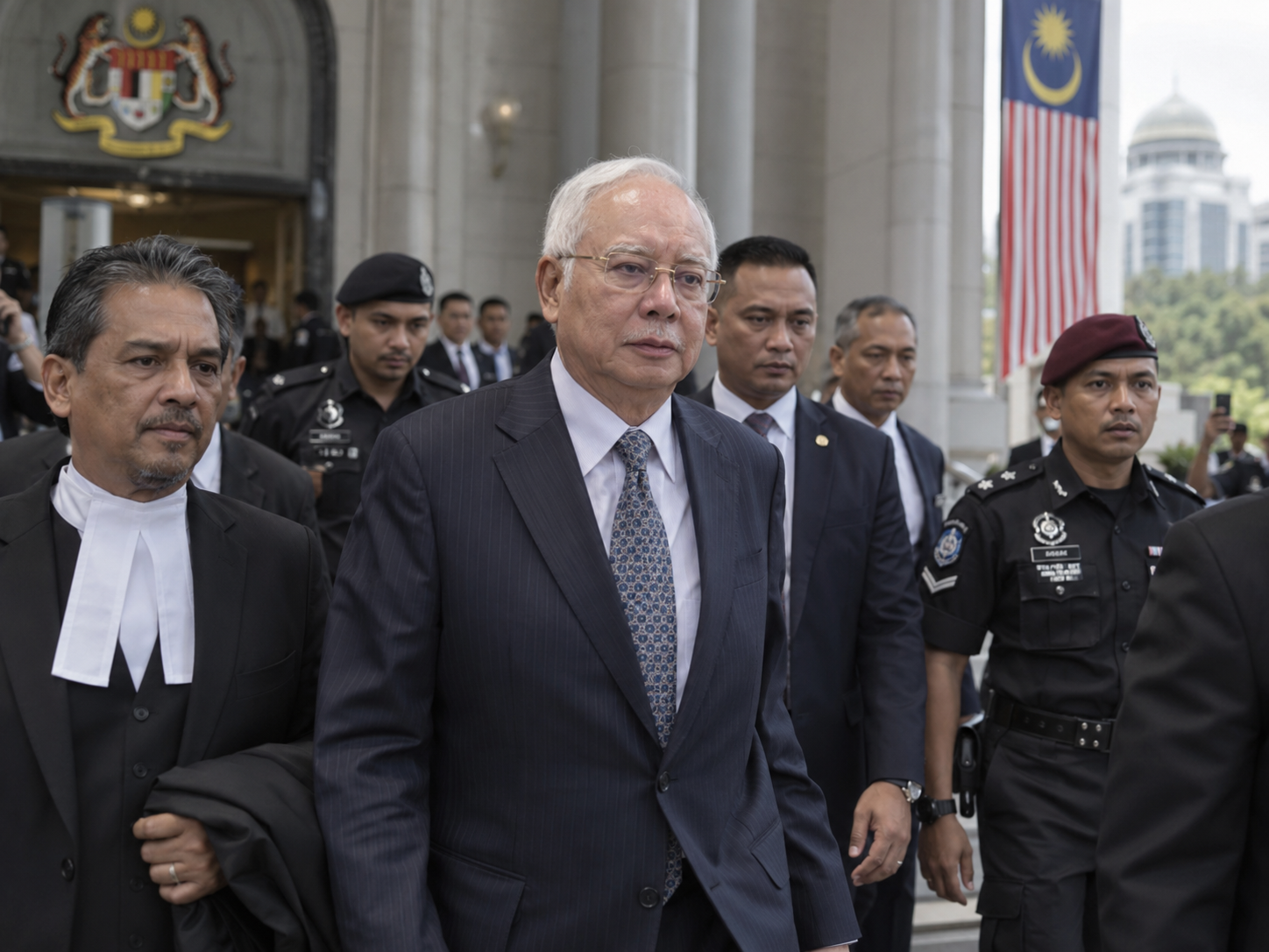 Najib house arrest