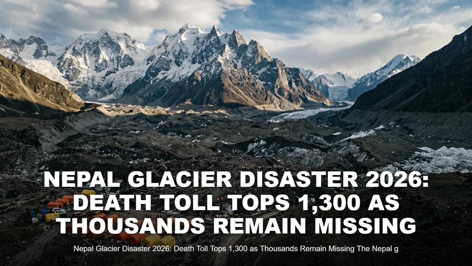 Nepal Glacier Disaster 2026: Death Toll Tops 1,300