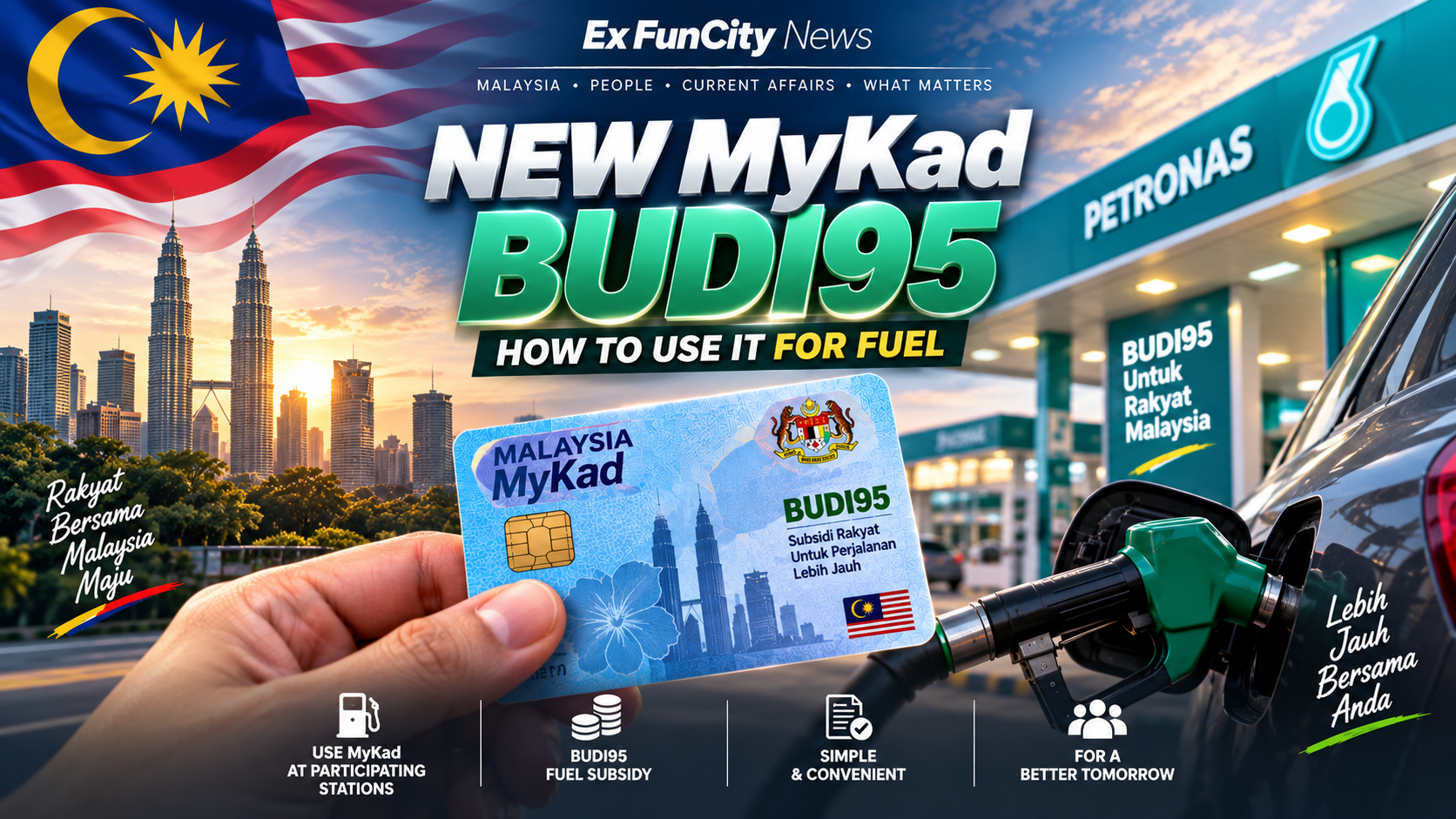 New MyKad BUDI95: How to Use It at Petrol Stations