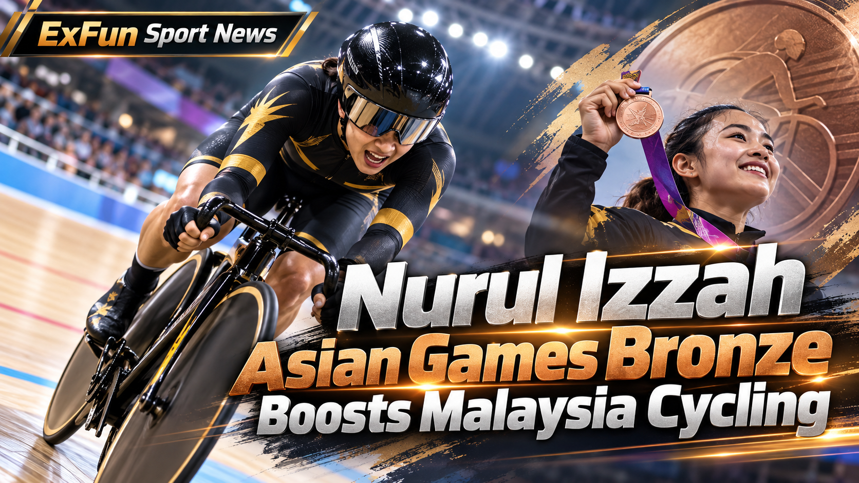 Nurul Izzah Asian Games Bronze: Malaysia Cycling Rises