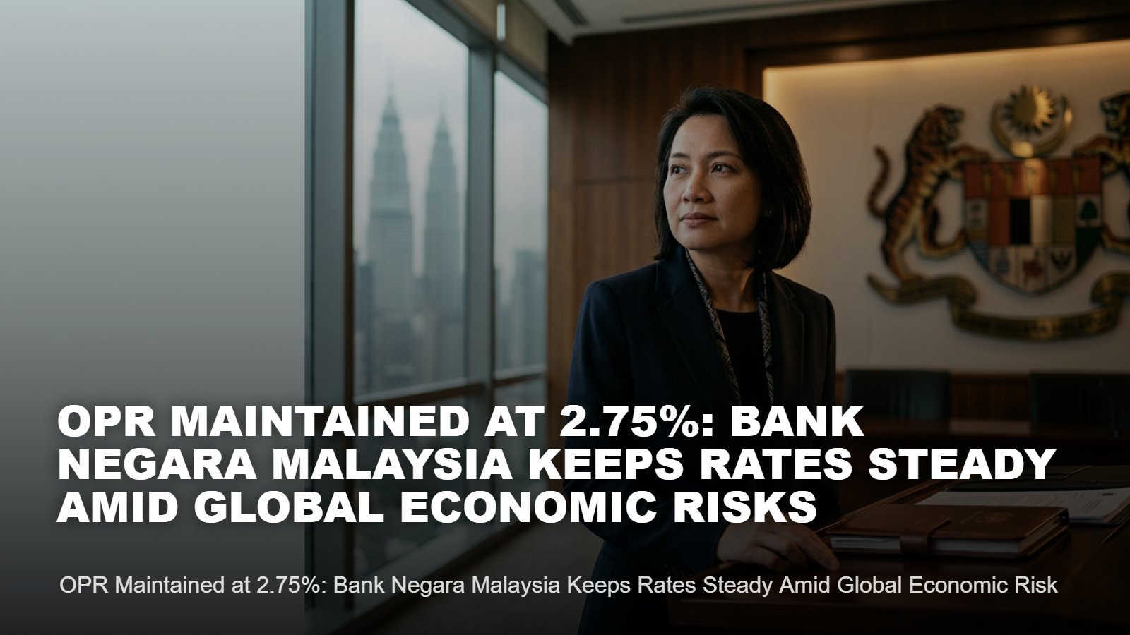 Bank Negara Malaysia OPR July 2026: Rate Maintained at 2.75%
