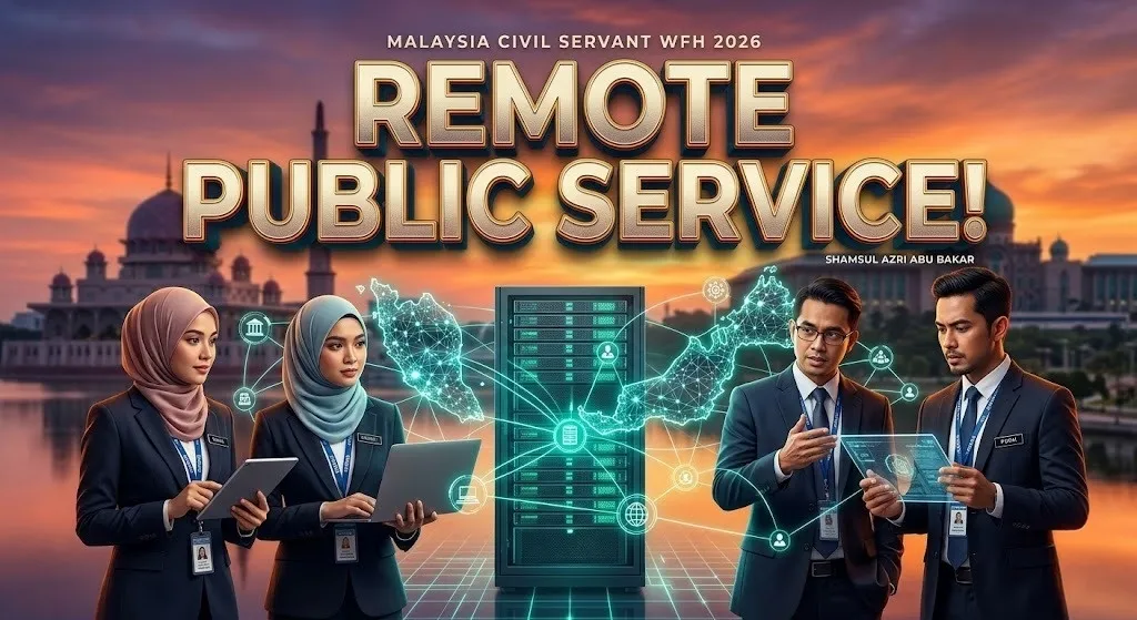 200k Malaysia Civil Servants Start WFH Today