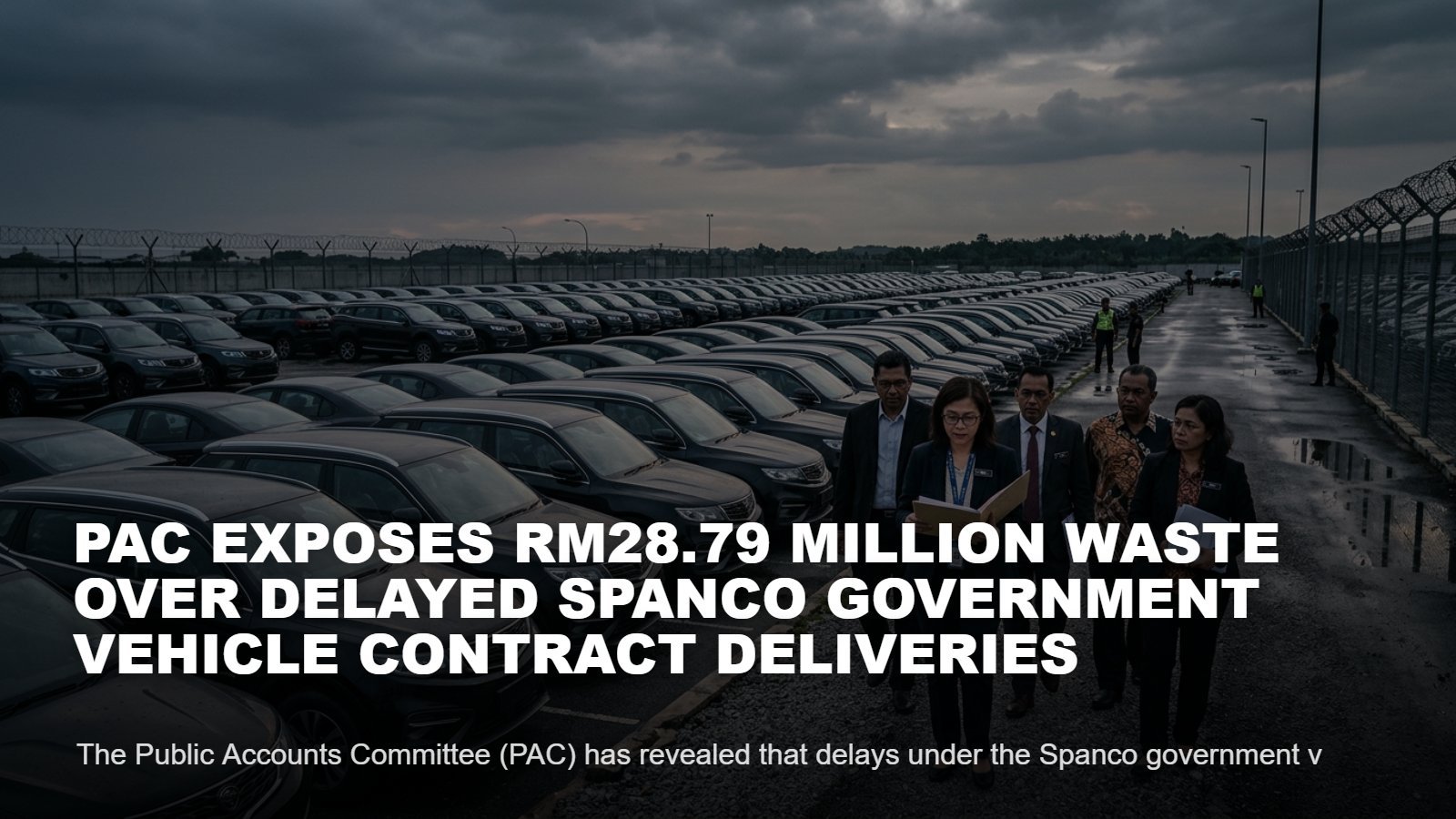 Spanco Government Vehicle Contract: PAC Exposes RM28.79m Waste