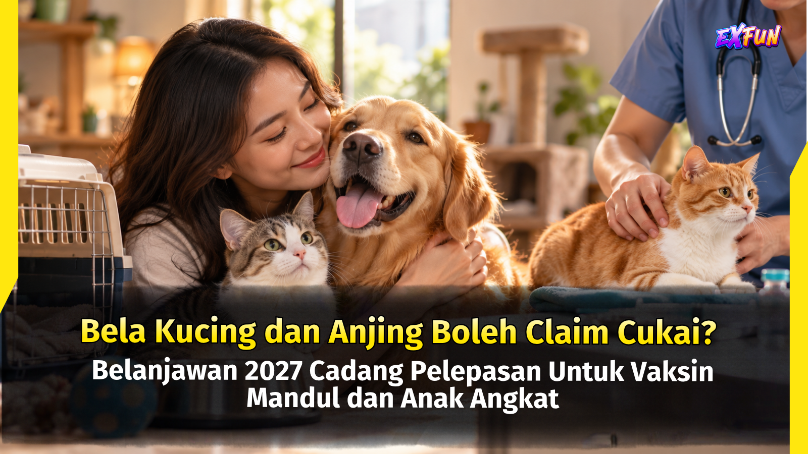 Pelepasan Cukai Haiwan Peliharaan 2027 Malaysia