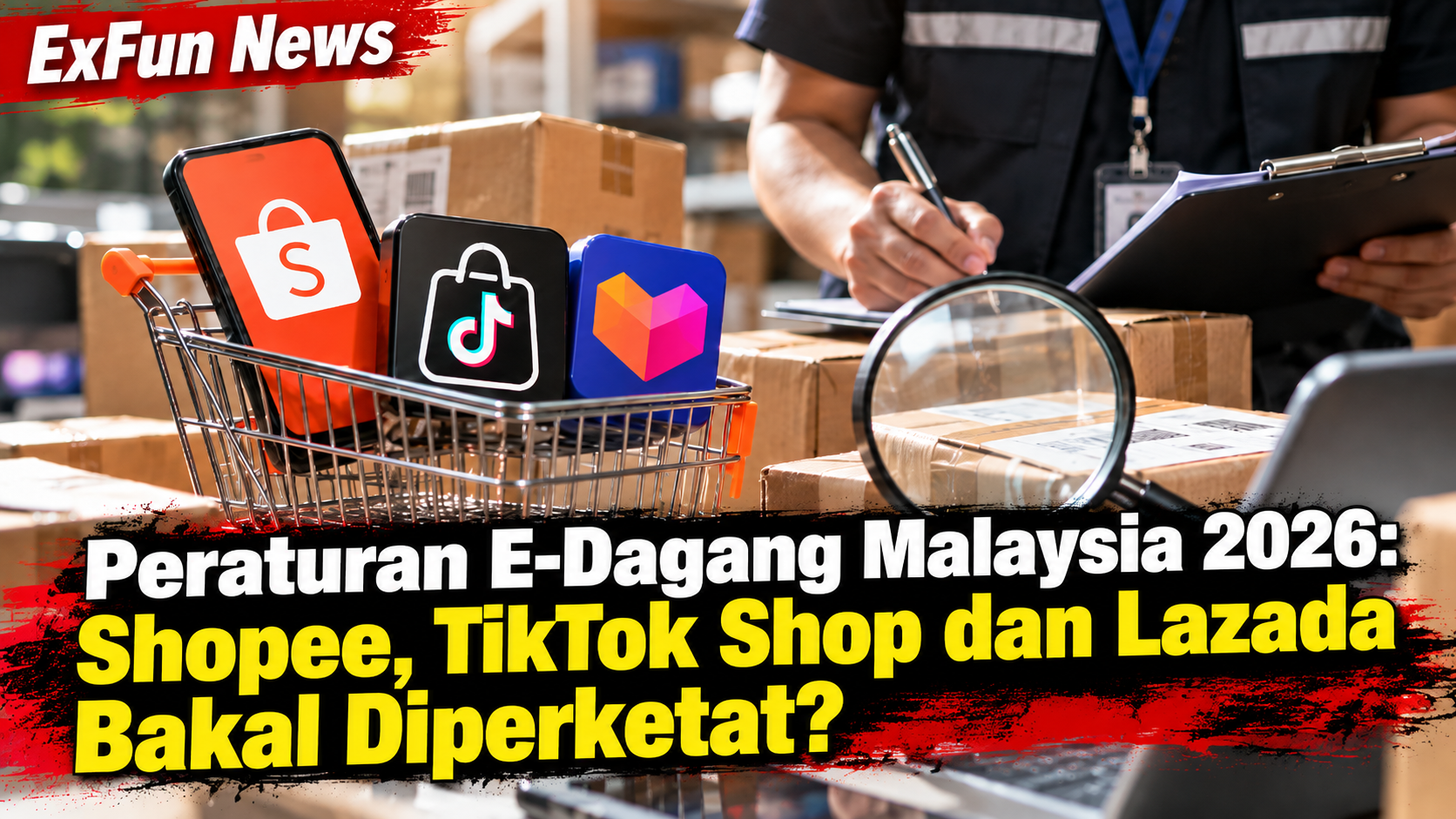 Peraturan E-Dagang Malaysia 2026: MCMC, Shopee & TikTok