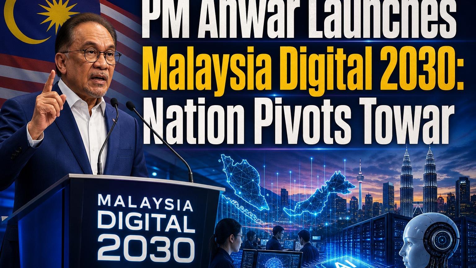 Malaysia Digital 2030 Launched: PM Anwar's Push for AI Production