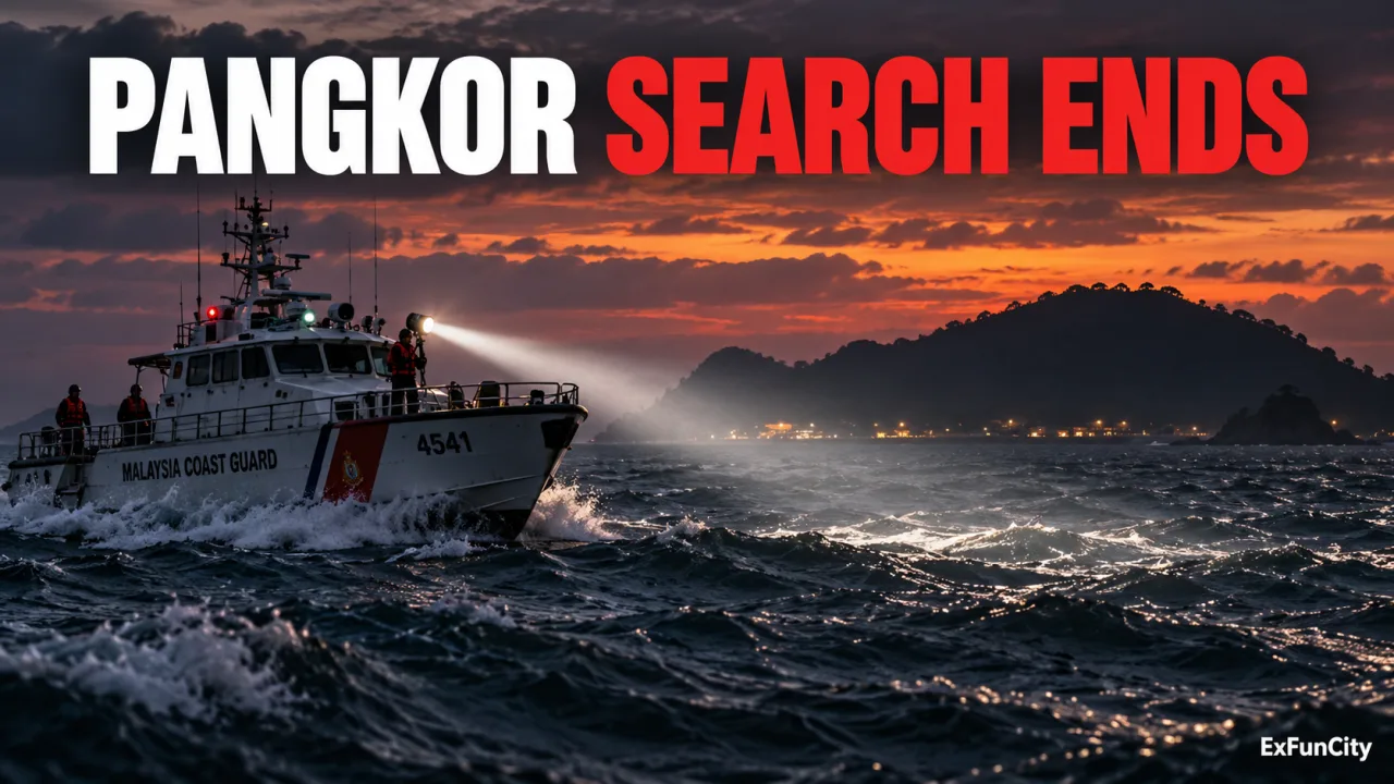 Pulau Pangkor Boat Tragedy: MMEA Ends Search Operations