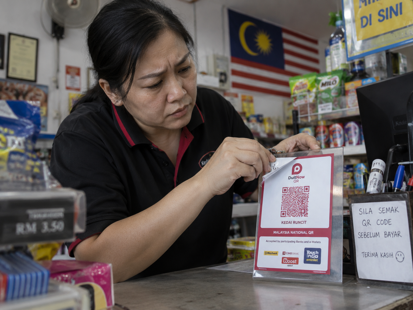 QR code scam Malaysia