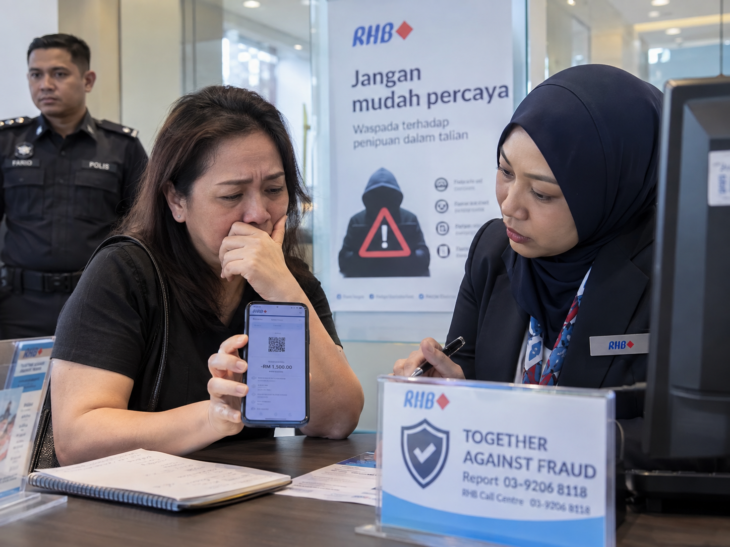 QR code scam Malaysia