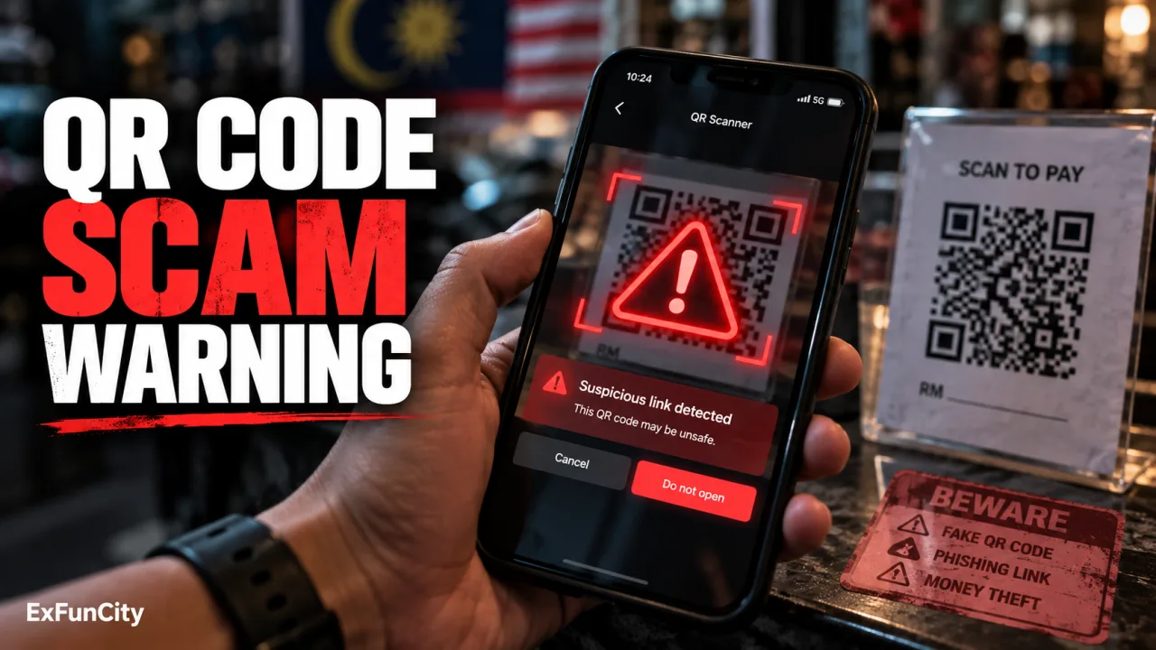 QR code scam Malaysia