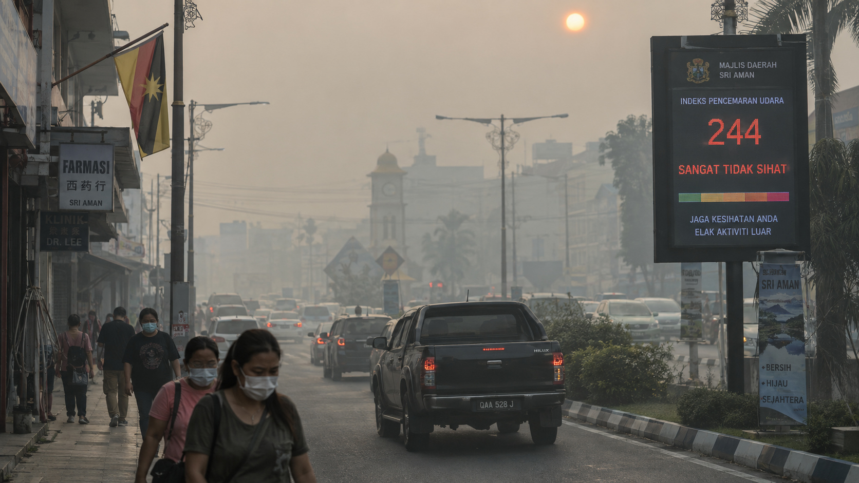 Sarawak haze 2026