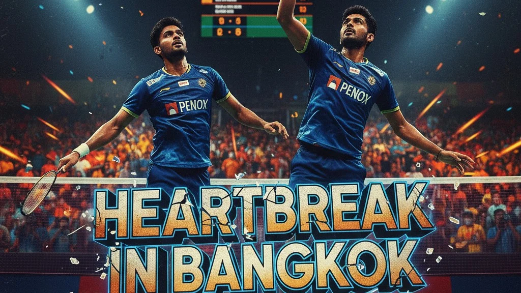 Satwik-Chirag Lose Thailand Open Final 2026 to Indonesia