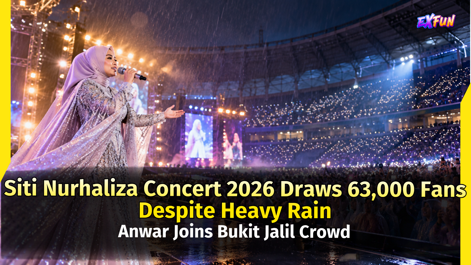 Siti Nurhaliza Concert 2026: 63,000 Fans | ExFunCity News