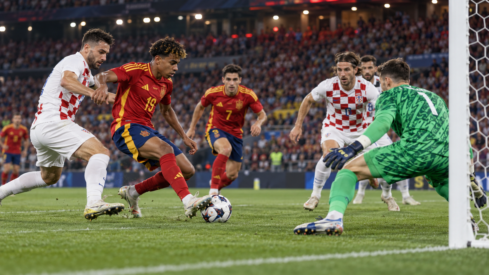 Spain vs Croatia