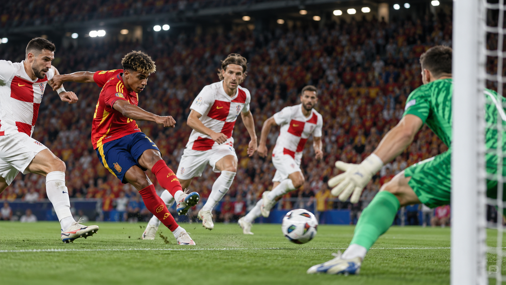 Spain vs Croatia
