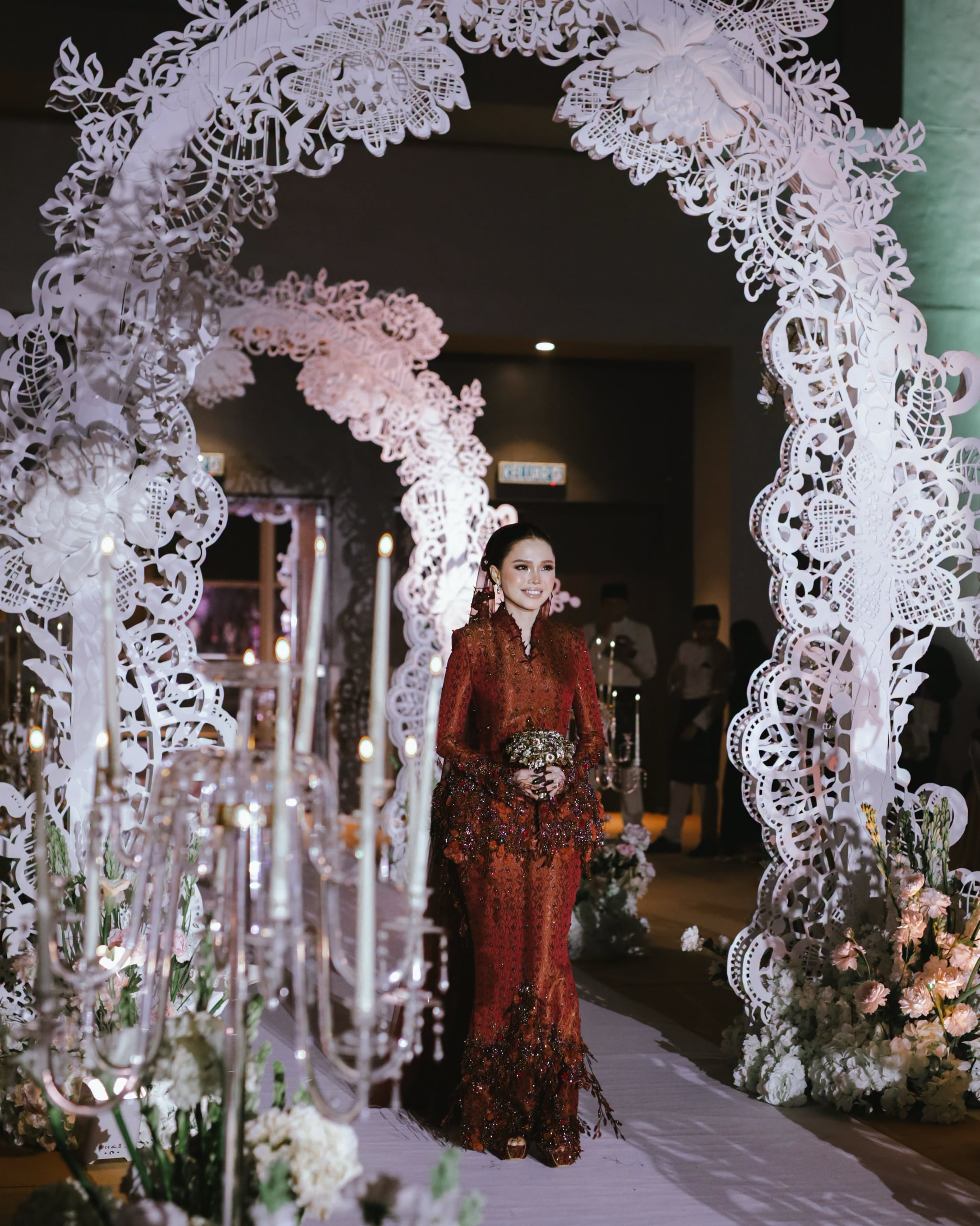 Syed Saddiq Bella Astillah wedding reception