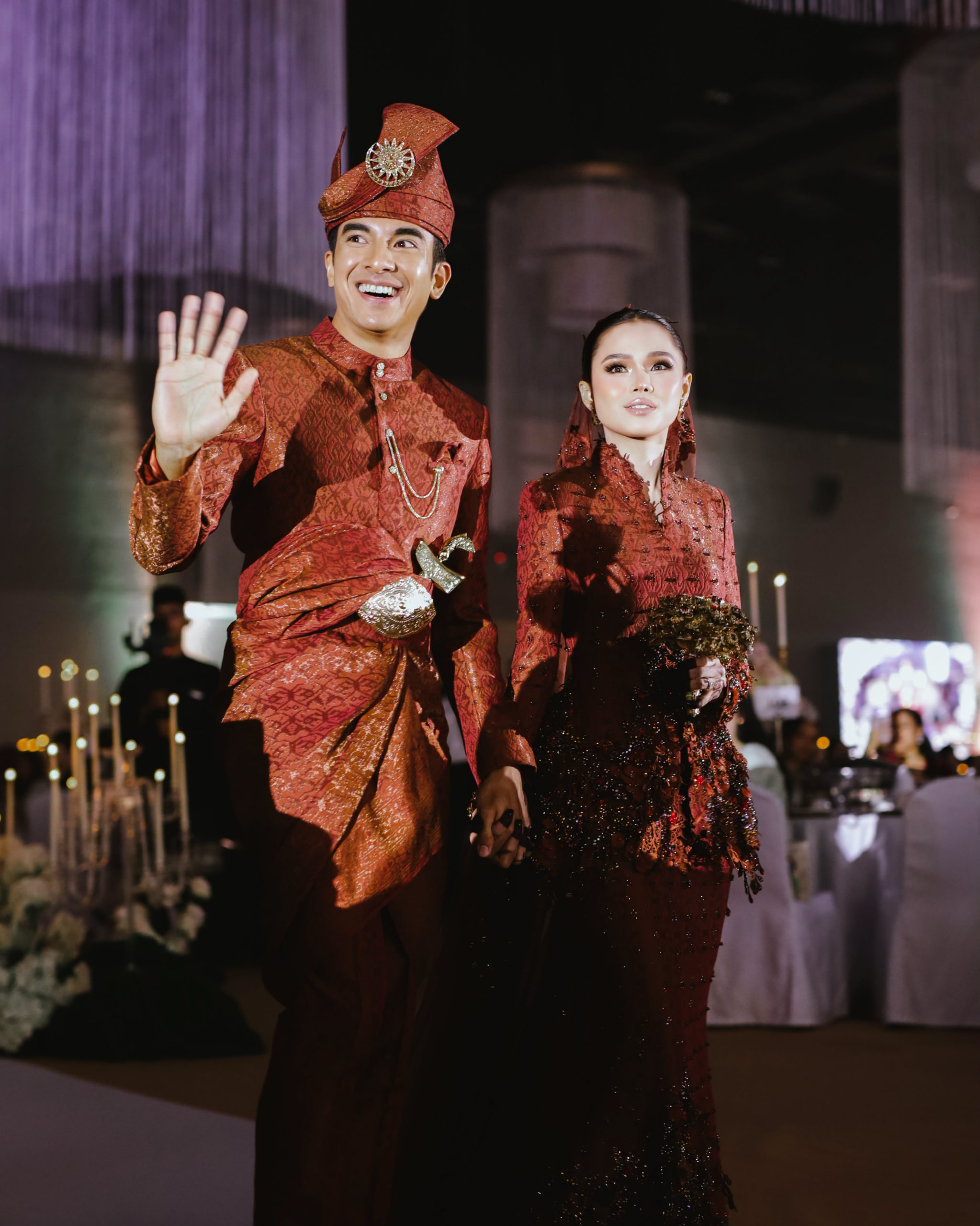 Syed Saddiq Bella Astillah wedding reception