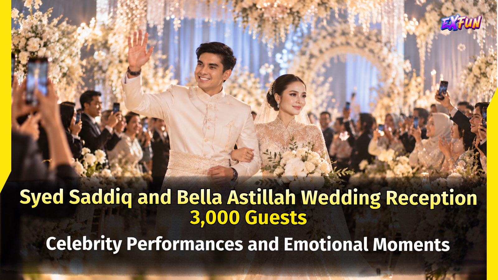 Syed Saddiq Bella Astillah Wedding Reception