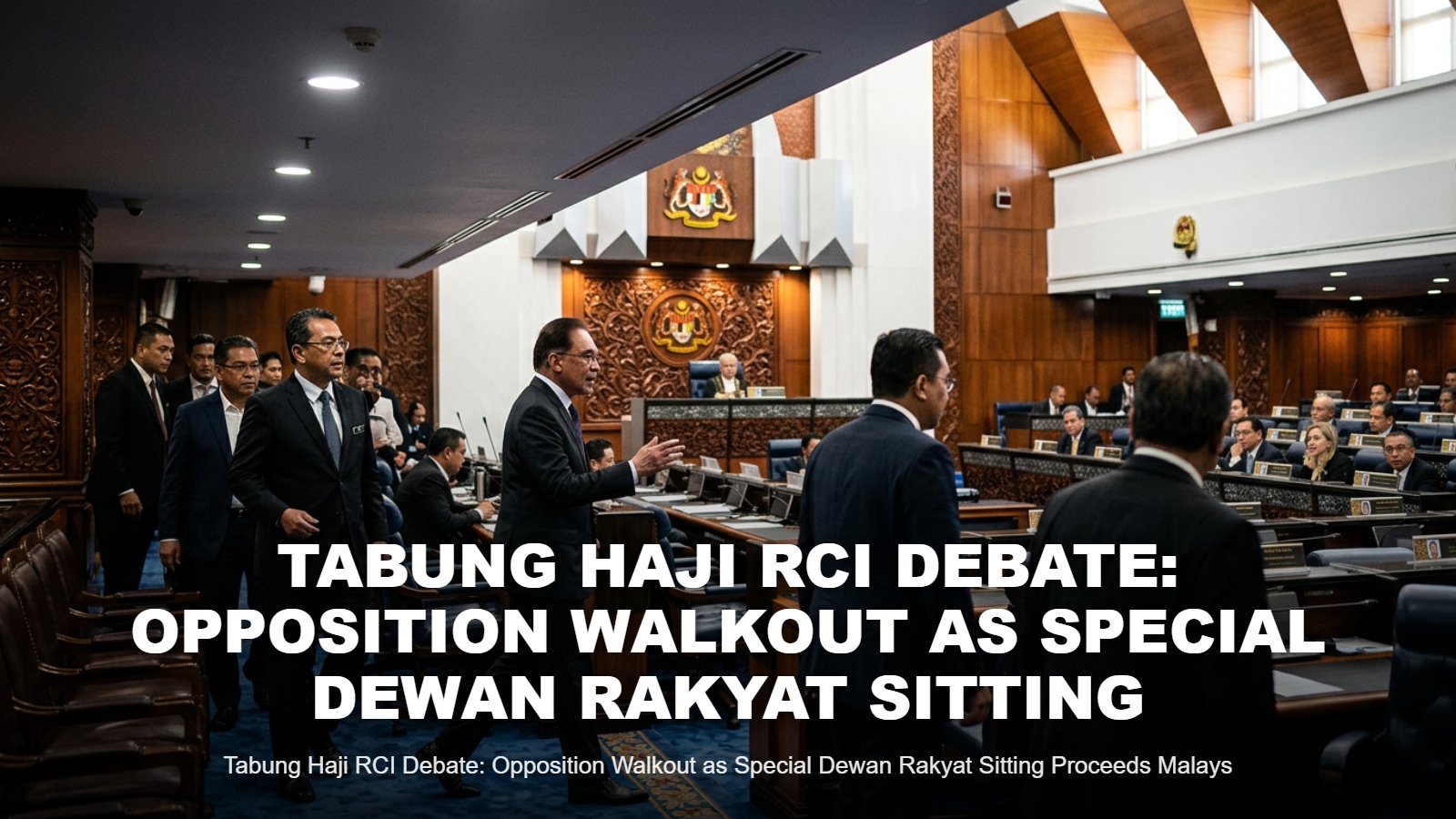 Tabung Haji RCI Debate: Opposition Walkout Explained