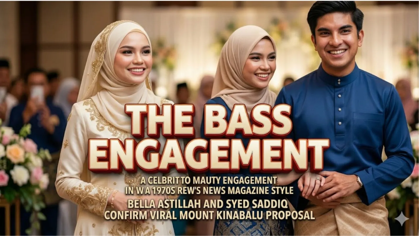 Bella Astillah & Syed Saddiq Engagement: The BASS Truth