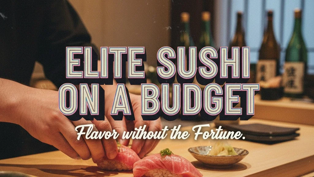 Guide to Tokyo's Newest Standing Sushi Bars