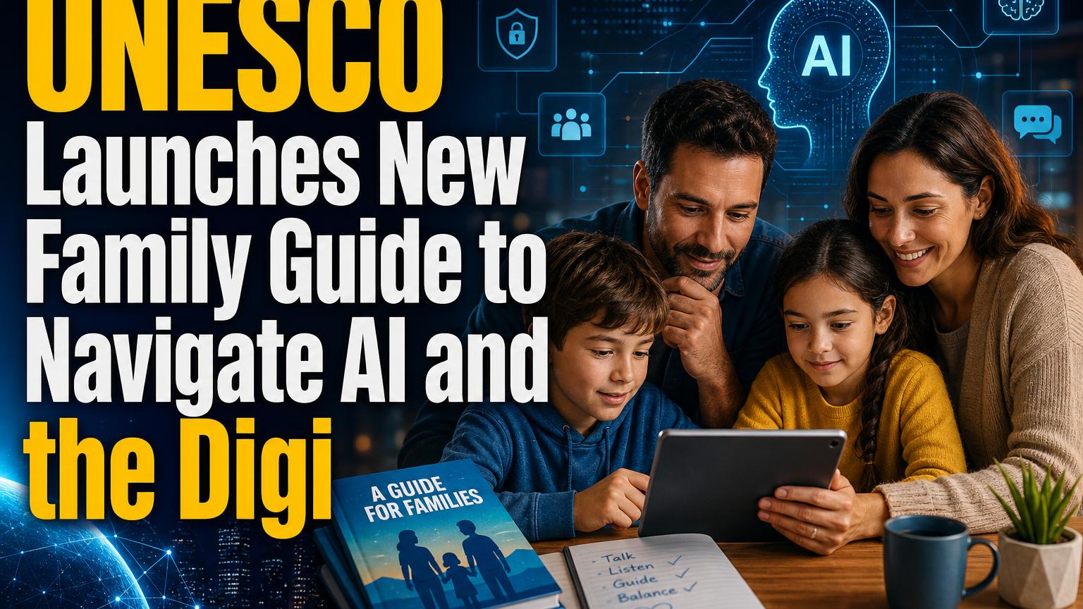 UNESCO’s New Family Guide for Navigating the Digital Age