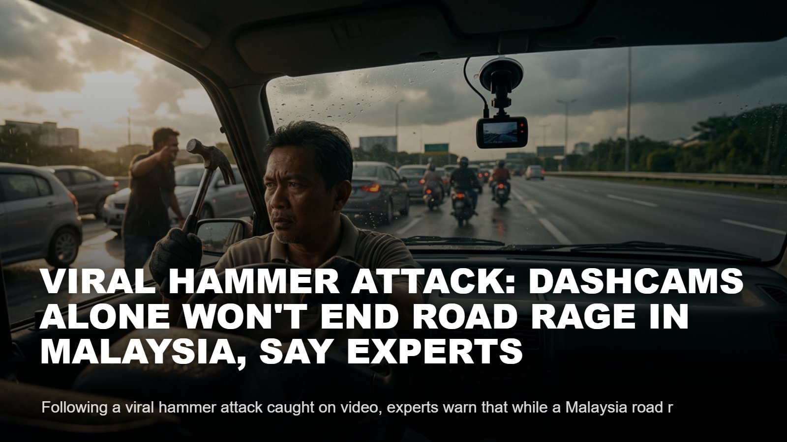 Viral Hammer Attack: Malaysia Road Rage Dashcam Use Analyzed