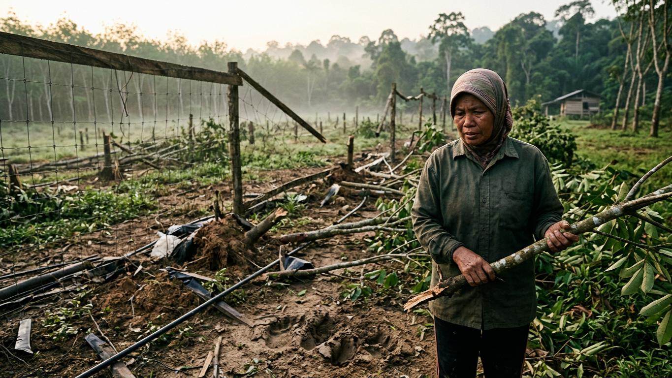 76,000 Wildlife Conflict Complaints in Malaysia
