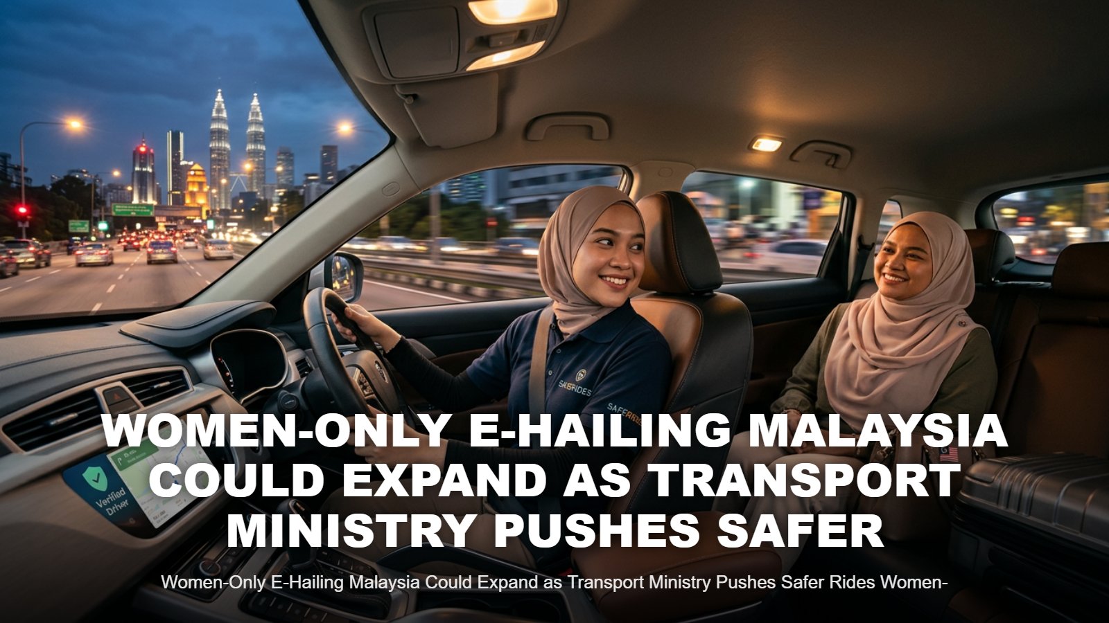 Women-Only E-Hailing Malaysia Could Expand Further