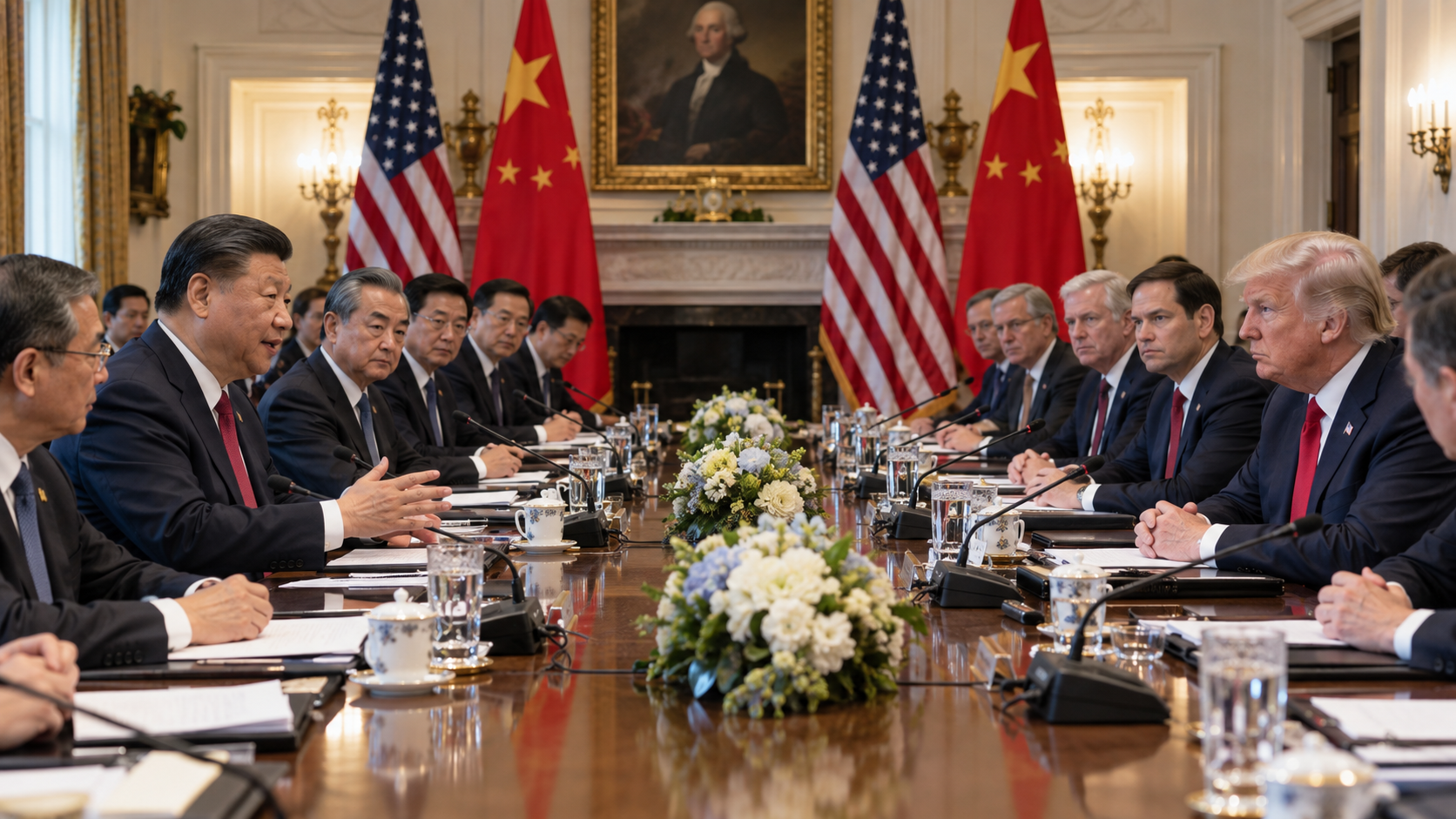 Xi Jinping Trump meeting