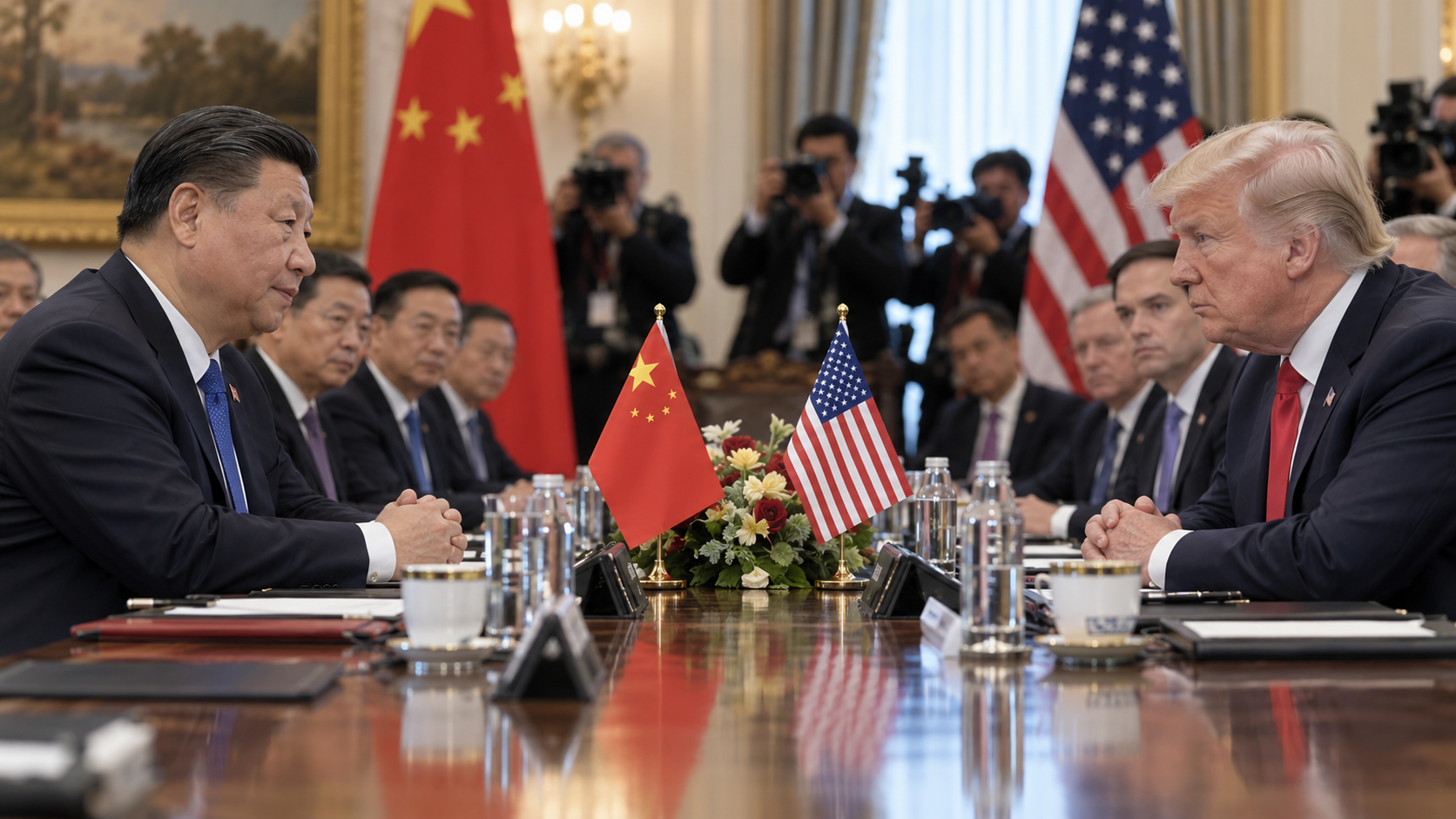 Xi Jinping Trump meeting
