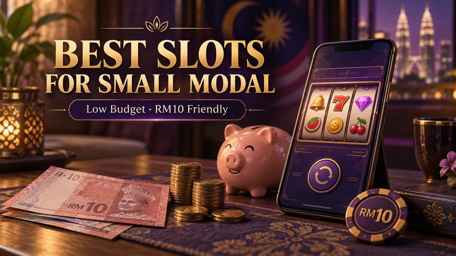 Best Slots for Small Modal in Malaysia 2026: Low-Budget