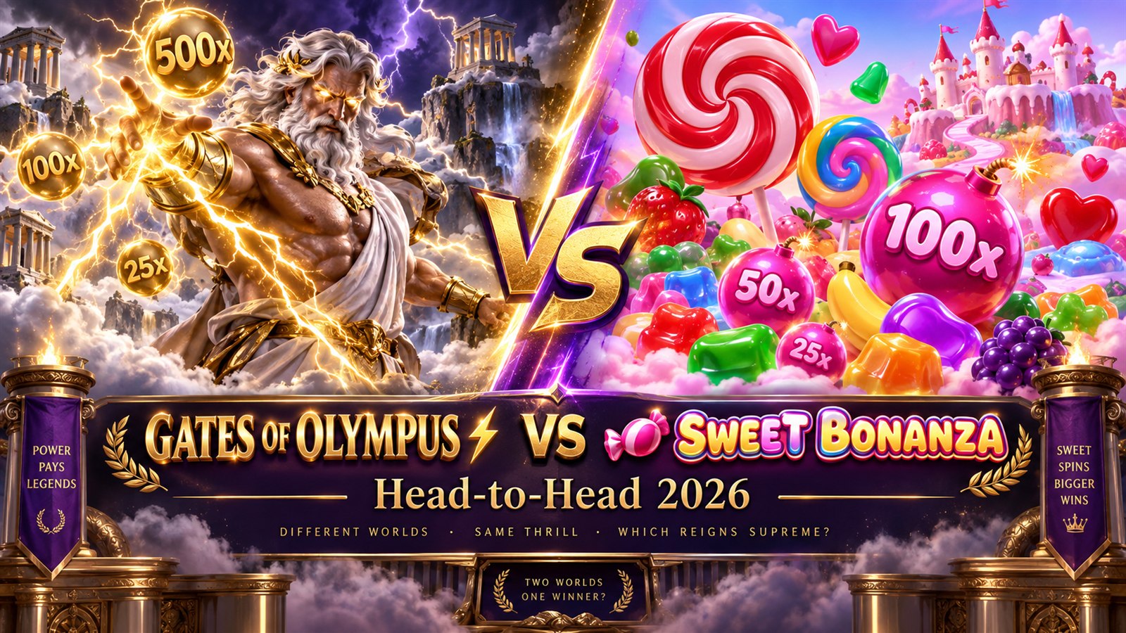 Gates of Olympus vs Sweet Bonanza: Which Is Better?