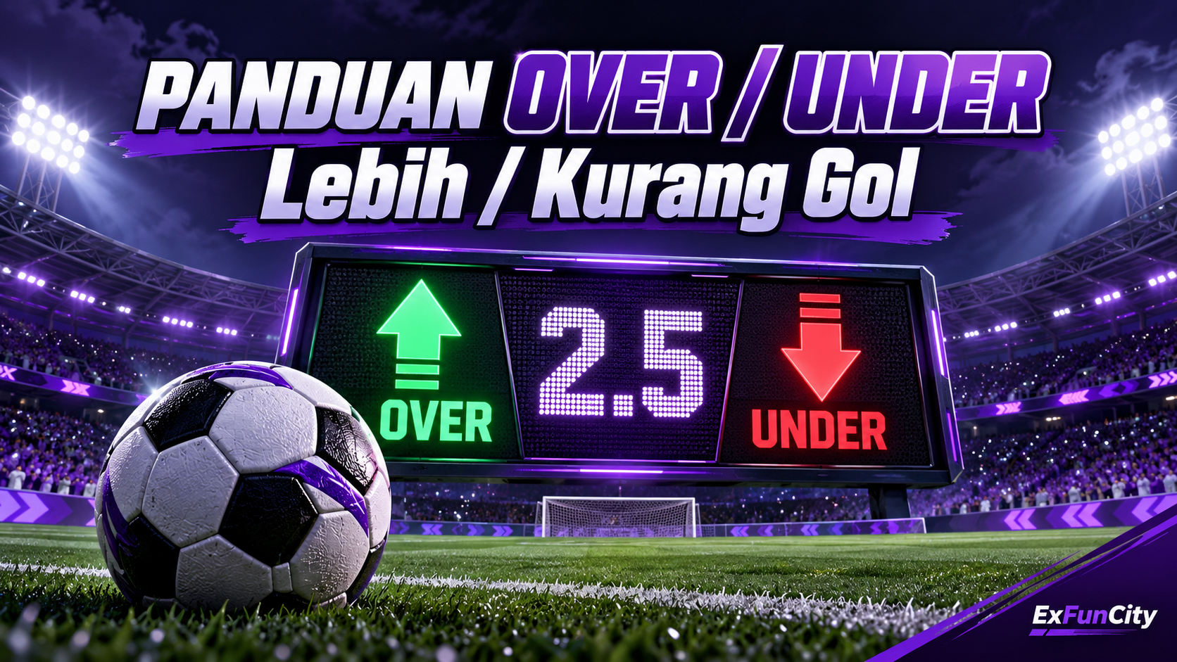 Panduan Over/Under (Lebih/Kurang Gol) 2026: Cara Bet di Malaysia