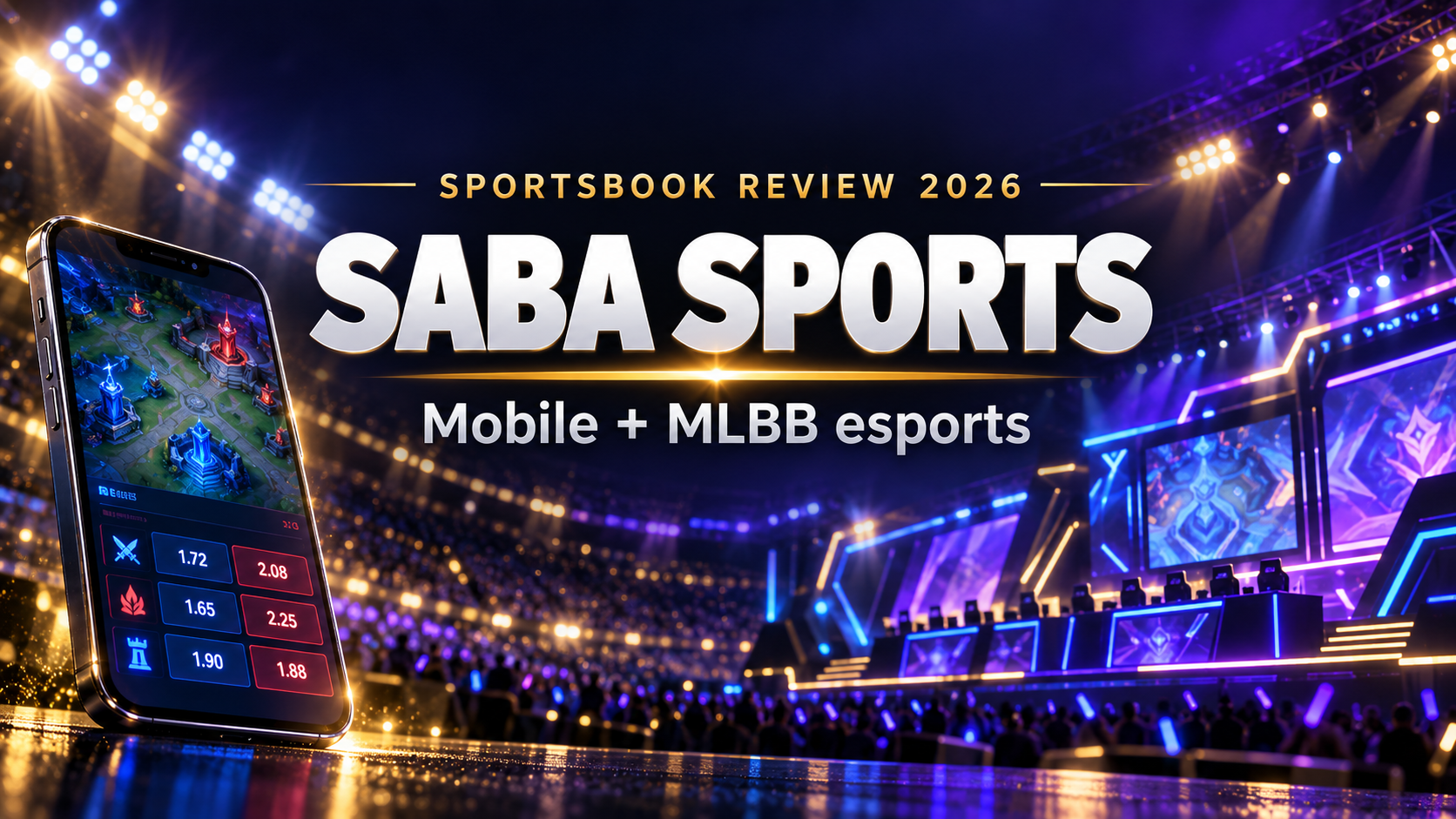 沙巴体育（Saba Sports）评测 2026：手机最好用，MLBB 电竞盘最齐