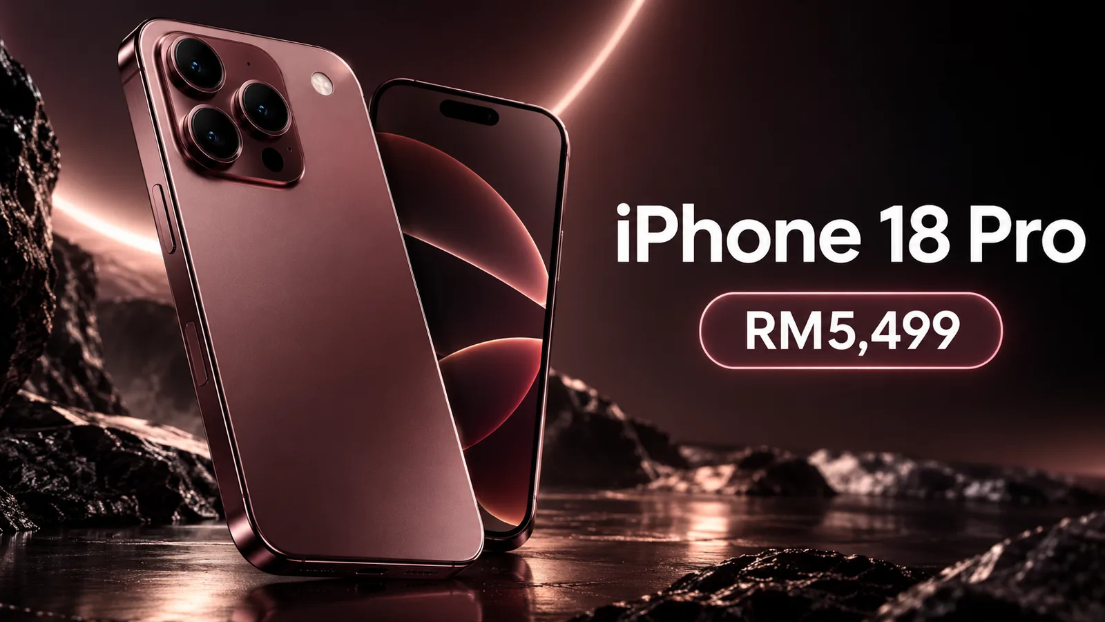 Harga iPhone 18 Pro Malaysia 2026: RM5,499 & Spesifikasi Penuh