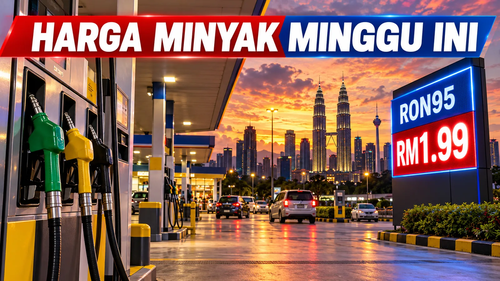 Harga Minyak Minggu Ini (Okt 2026): RON95, RON97 & Diesel Terkini