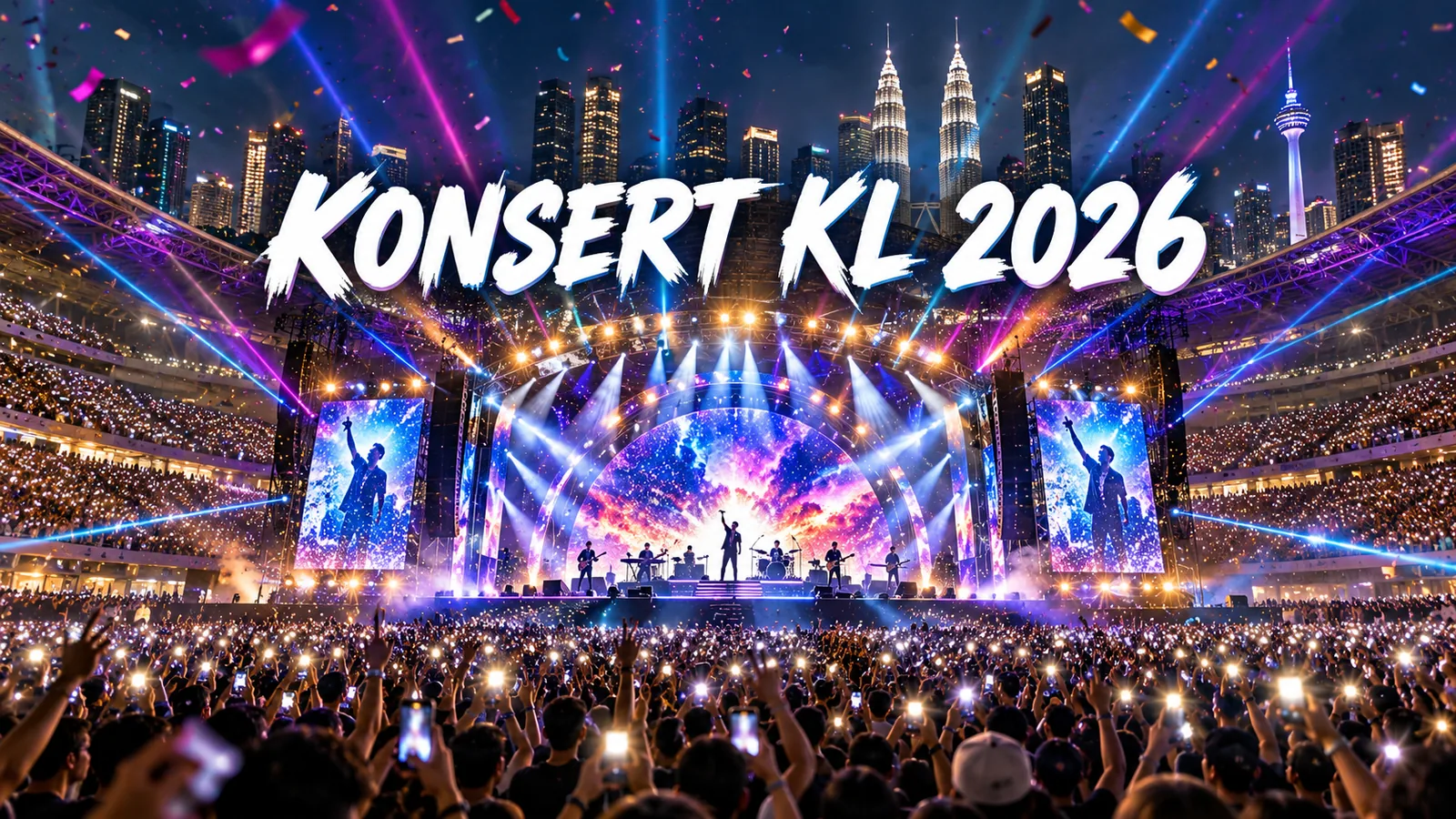 Konsert KL 2026: The Weeknd, BABYMONSTER & Senarai Penuh