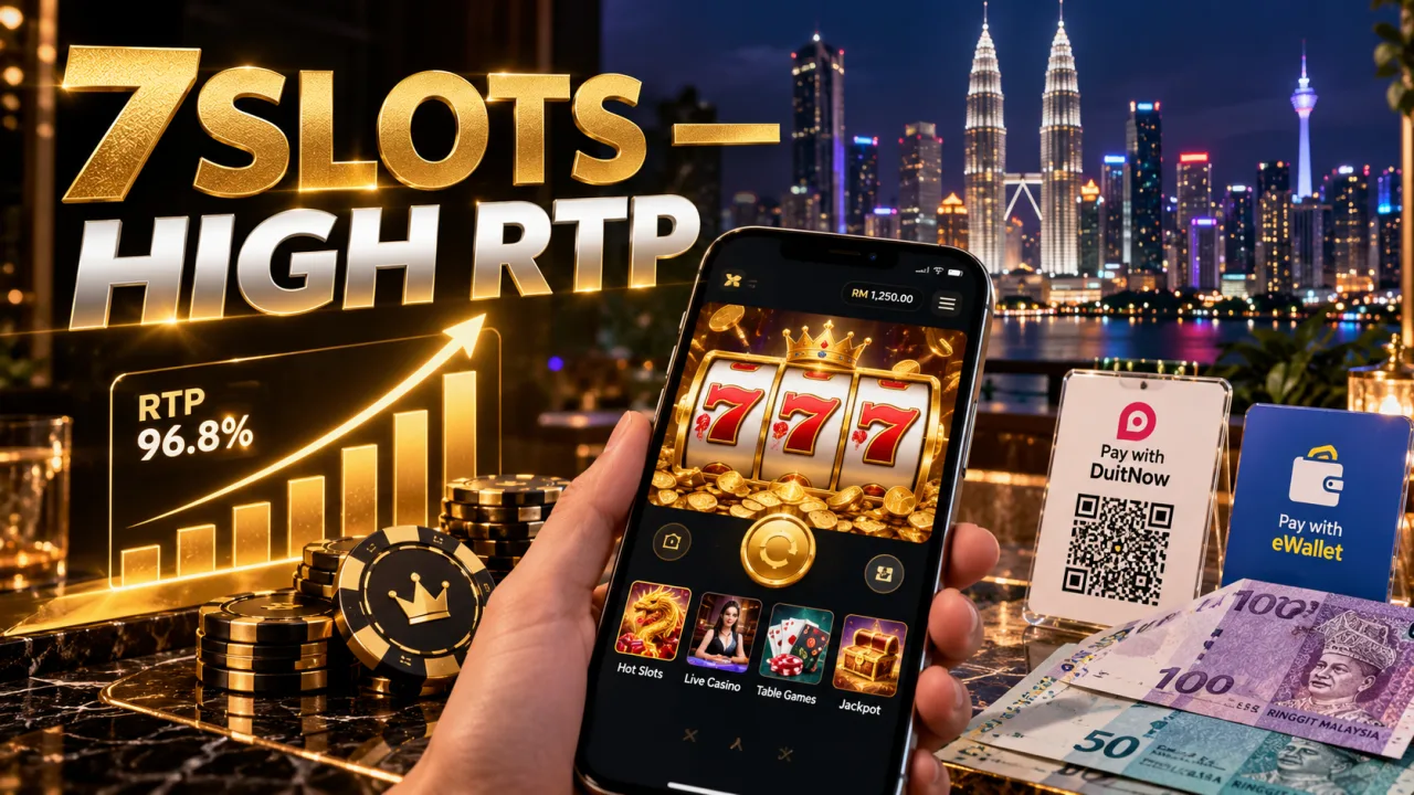 7SLOTS Malaysia Review 2026: High RTP Slots, Instant Cuci?
