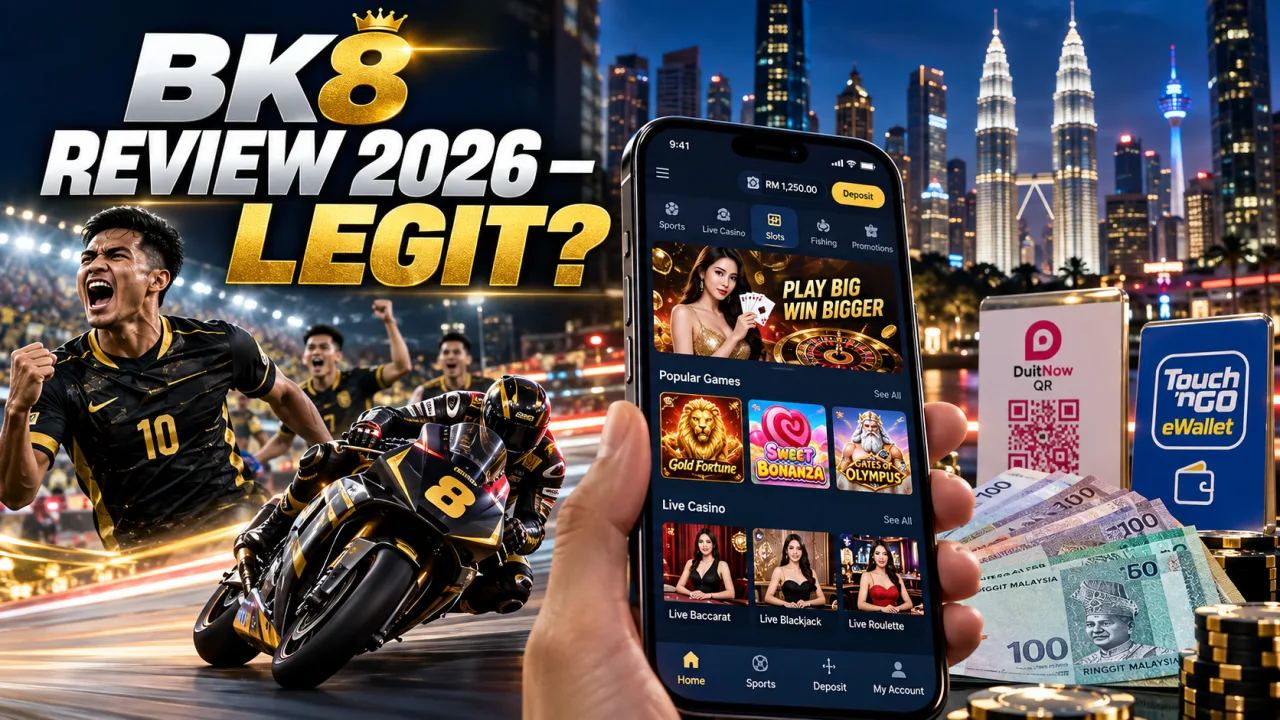 BK8 Malaysia Review 2026: Is It Legit? Bonus & Payout Tested