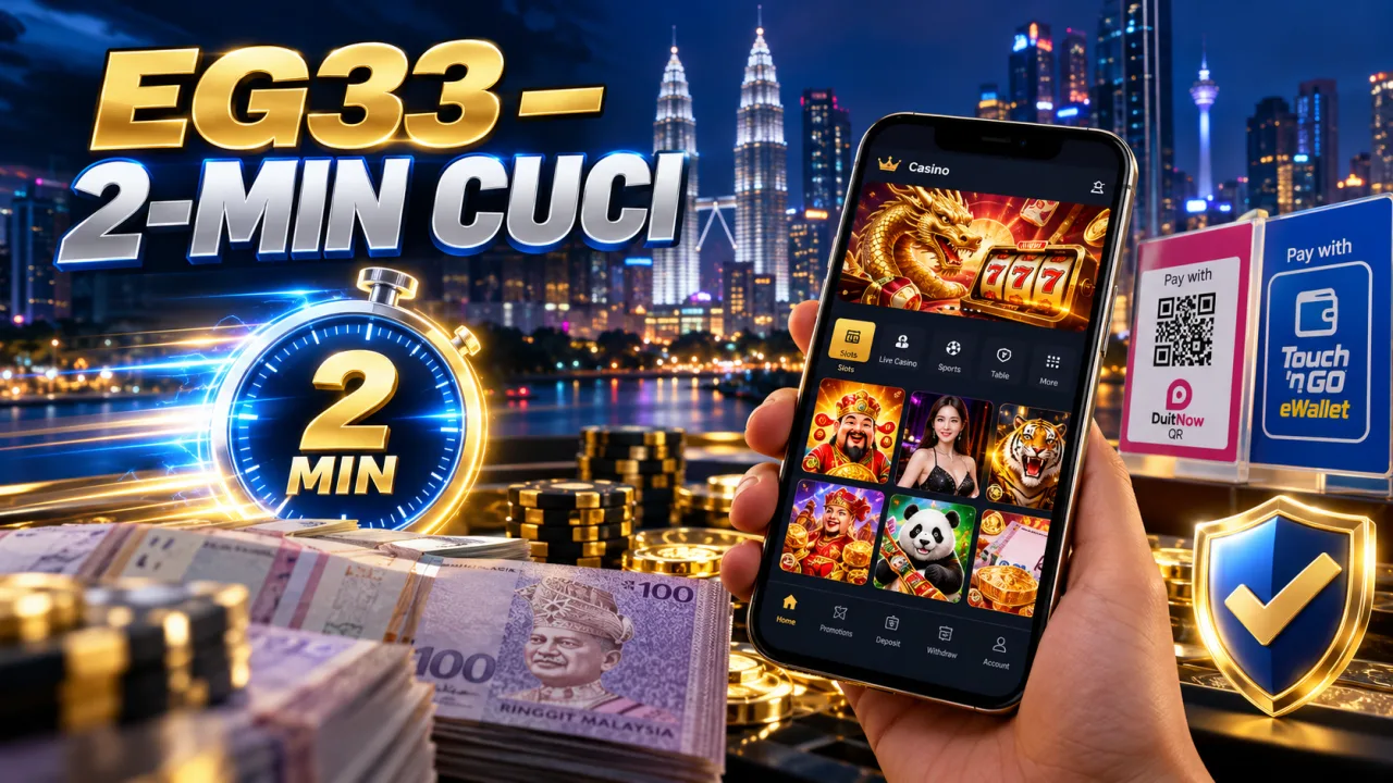 EG33 Malaysia Review 2026: 288% Bonus & 2-Min Cuci Legit?
