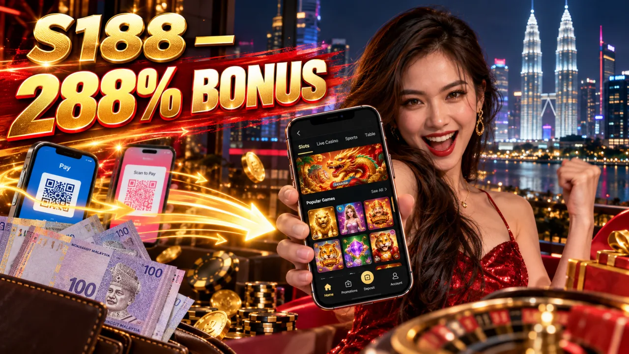 S188 Malaysia Review 2026: 288% Bonus Legit? Payout Tested