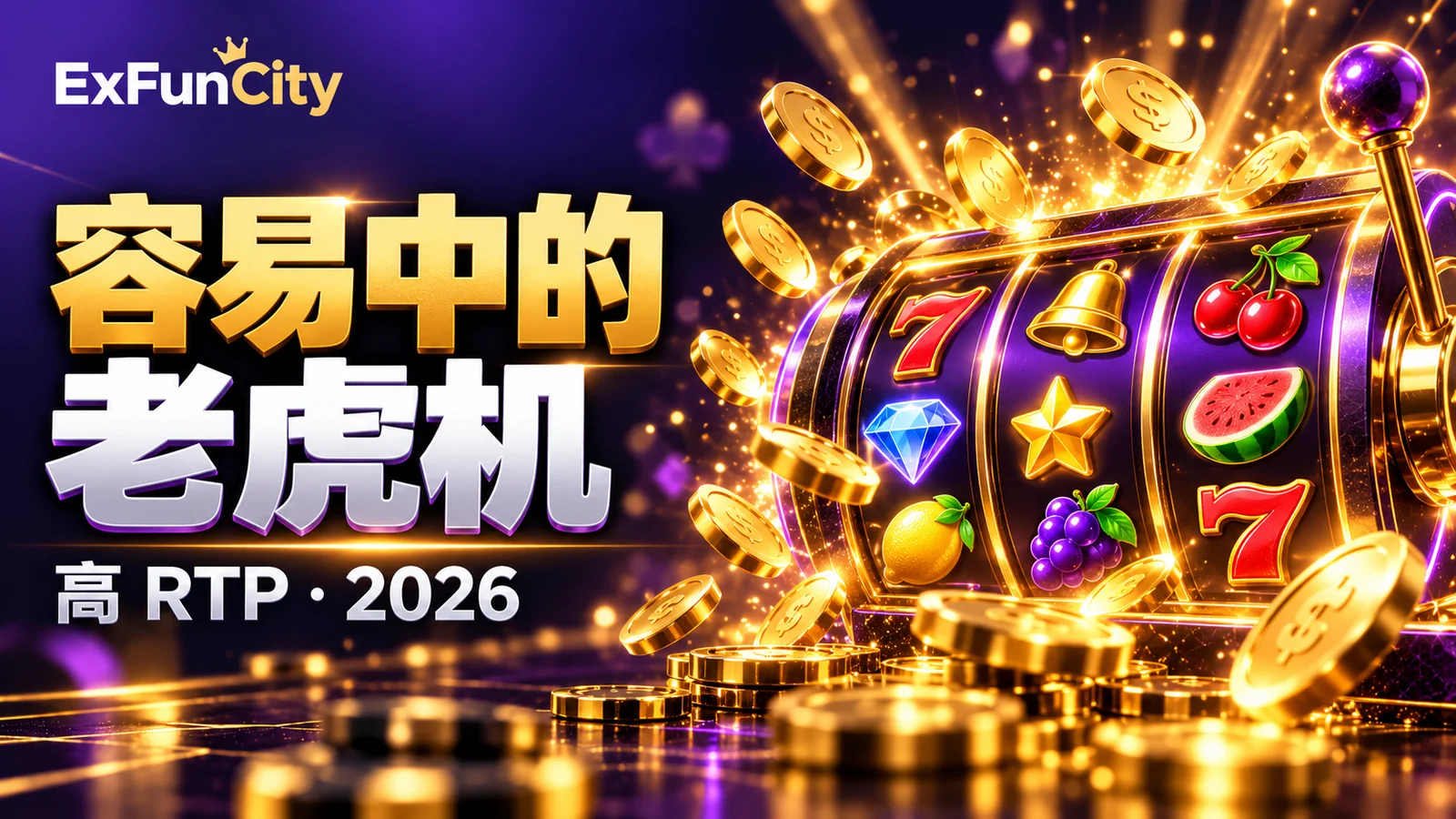 2026 容易中老虎机 — 马来西亚高 RTP 游戏排行 | ExFunCity