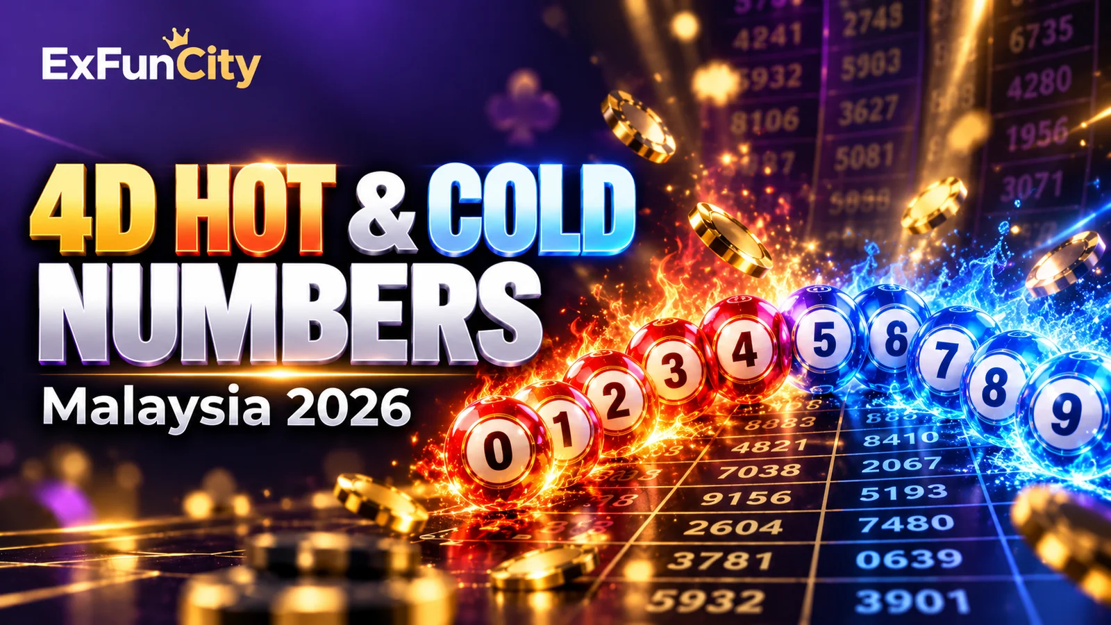 4D Prediction Malaysia — Hot & Cold Numbers Guide 2026 | ExFunCity