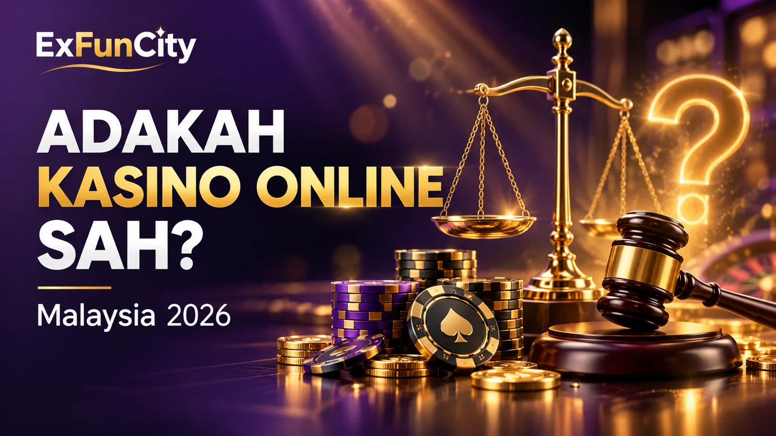 Adakah Kasino Online Sah di Malaysia 2026?