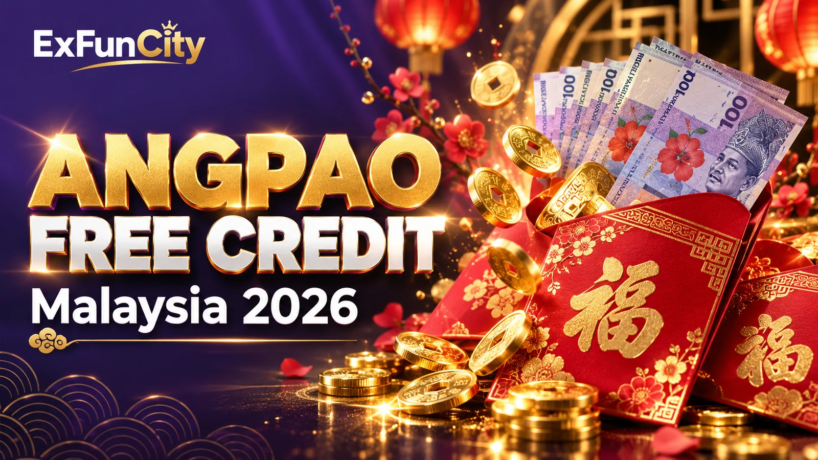 Angpao Free Credit Casino Malaysia 2026 — Claim Guide | ExFunCity